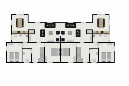 010 16 persoons groepsaccommodatie voor mindervaliden op een vakantiepark in Hardenberg