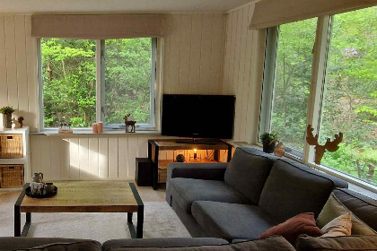 017 5P vakantiehuis met sauna, midden in de natuur in Marienberg, nabij Hardenberg en Ommen