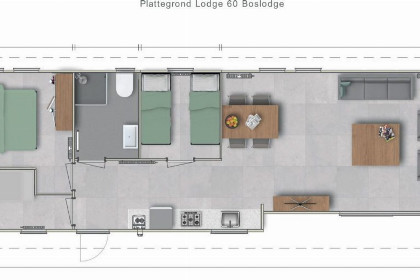 020 Bos Lodge   4 personen
