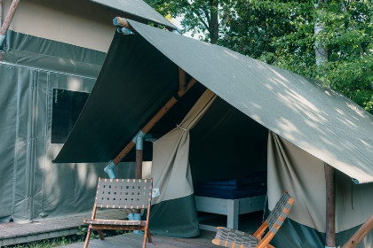006 Safaricottage XS met prive sanitair | 4 personen