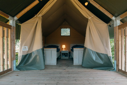 007 Safaricottage XS met prive sanitair | 4 personen
