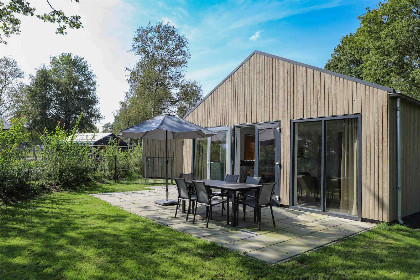 009 Modern 6 persoons vakantiehuis op een huisdiervriendelijk vakantiepark nabij Hardenberg