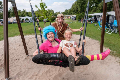 012 Gezellige 8 persoons Lodge op de Zandstuve nabij Hardenberg