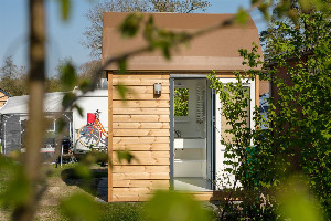 Kampeerplaats met prive sanitair