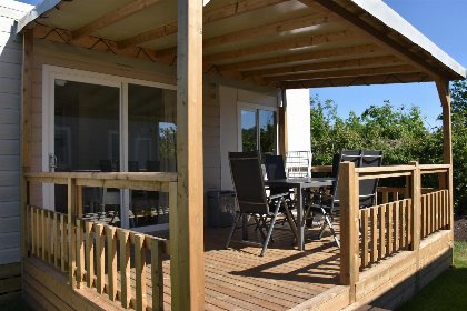 001 Verandachalet de luxe 6 personen 2 badkamers