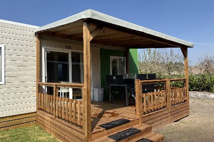 002 Verandachalet de luxe 6 personen 2 badkamers