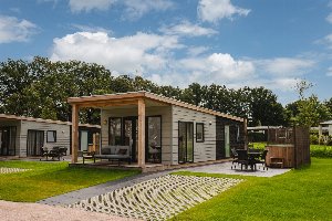 Lodge met hottub Lodge met hottub