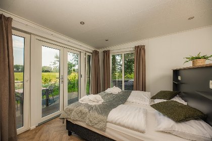 013 Panorama Wellnesslodge | jacuzzi, sauna en sunshower | 2 pers