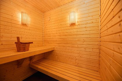 018 Panorama Wellnesslodge | jacuzzi, sauna en sunshower | 2 pers