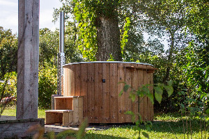 Tiny Cabin met Hottub I 4 personen