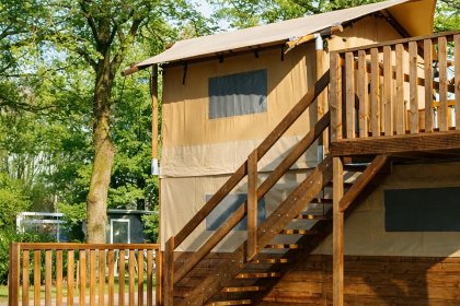 015 Boomhuttent met bubbeltub | 6 pers