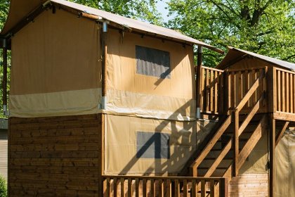 016 Boomhuttent met bubbeltub | 6 pers