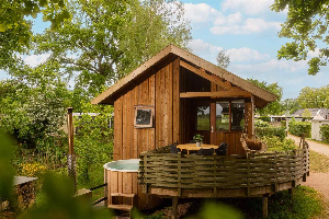 Gezellige 4 persoons Cottage met Hottub op Vakantiepark Molke