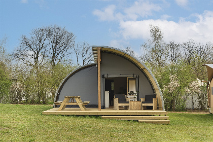 008 Groepsaccommodatie (6x luxe glampingtent) I 28 personen