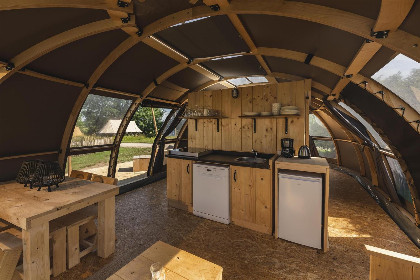 015 Groepsaccommodatie (6x luxe glampingtent) I 32 personen