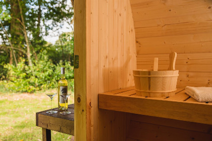 017 Kinderbungalow boerderij met sauna 