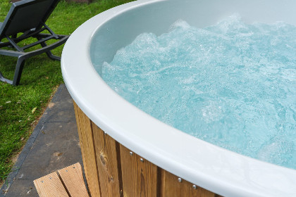 015 Kinderbungalow met warme bubbeltub | 8 personen