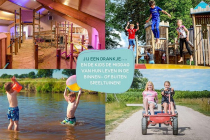 024 Kinderbungalow met warme bubbeltub | 8 personen