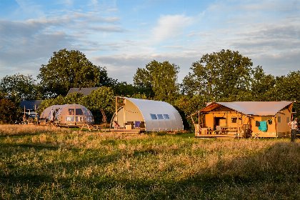 002 Panorama Lodge met prive sanitair | 5 pers