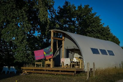 022 Panorama Lodge met prive sanitair | 5 pers