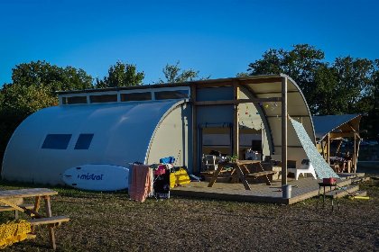 024 Panorama Lodge met prive sanitair | 5 pers