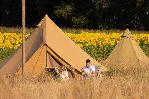 Pop up glamping: Buurvrouws' Belltentje | 2 4 personen