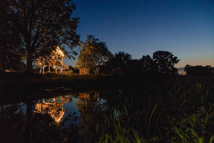 006 Prachtig gelegen 5 persoons boomhut aan het riviertje de Regge in Overijssel