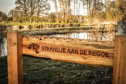 029 Prachtig gelegen 5 persoons boomhut aan het riviertje de Regge in Overijssel