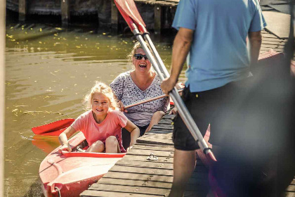 030 Prachtig gelegen 5 persoons boomhut aan het riviertje de Regge in Overijssel