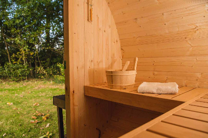 019 Prachtige 5 persoons kinder  babybungalow met prive sauna