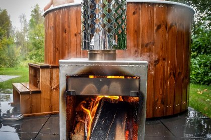 010 Reggehooiberg met sauna en hottub | 5 pers 010 Reggehooiberg met sauna en hottub | 5 pers