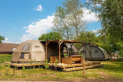 002 Riverdome met prive sanitair | 4 pers