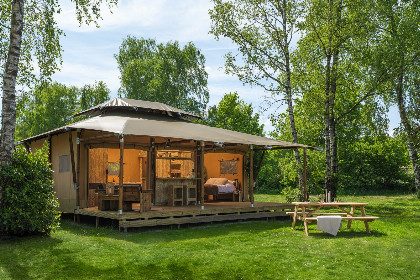 001 Safarisuite met prive sanitair | 5 personen