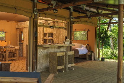 008 Safarisuite met prive sanitair | 5 personen