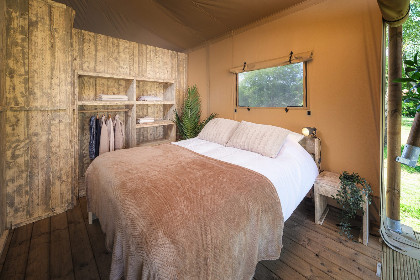 016 Safarisuite met prive sanitair | 5 personen