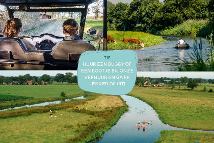 023 Safaritent met prive sanitair en extra groot terras | 8 personen