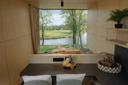 006 Spiegelhuisje aan de Regge met bubbeltub en panoramaview | 2 pers