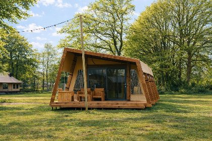 002 Tribe lodgetent met prive sanitair | 6 pers