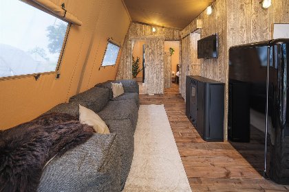 004 Tribe lodgetent met prive sanitair | 6 pers