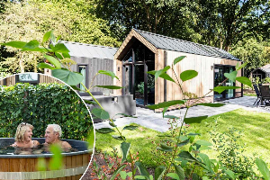 Vier persoons vakantiehuis met hottub op Residence Lage Vuursche