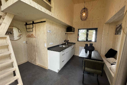 003 Tiny house voor 4 personen op vakantiepark de Utrechtse Heuvelrug