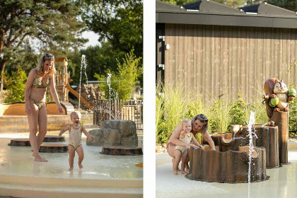 034 Familie Lodge voor 6 personen met Hottub