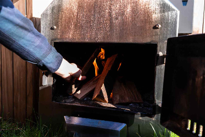 003 Luxe 2 persoons Tiny House met Hottub en Sauna aan de Vinkeveense Plassen