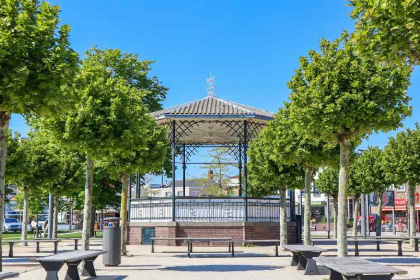 012 6 persoons vakantiewoning met terras en een dakterras op een vakantiepark in Breskens