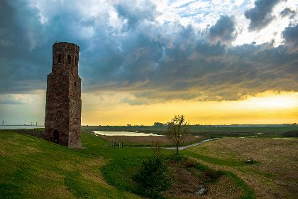 034 Chalet Schelp   Camping Duinhoeve Zeeland | omheind en licht | Maireweg 7