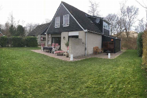 Vrijstaande 5 pers. vakantiewoning met grote tuin in Burgh Haamstede