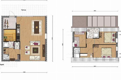 004 Luxe 6 persoons vakantiehuis met sauna aan de Westerschelde