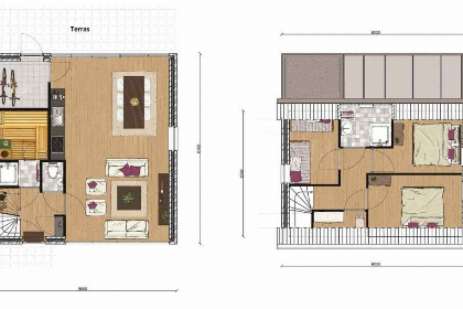 016 Luxe 6 persoons vakantiehuis met sauna in Zeeuws Vlaanderen