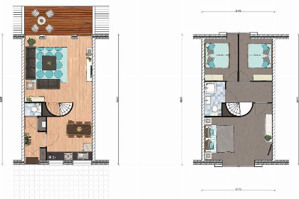 020 Sfeervol, modern 4 persoons vakantiehuis in Zeeuws Vlaanderen