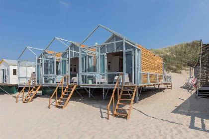 002 Slapen op het strand in Zeeland in dit mooie 5 persoons strandhuisje